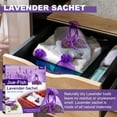 thumbnail image 1 of 10 Bags Of Dried Lilac Organza Bags Under $5! Yrmaups Dried Lavender Sachets, Organza Bags for Car and Closet, Shoe Cabinet Deodorizer, Natural Air Freshener for Home, Aromatic Sachets, 1 of 9
