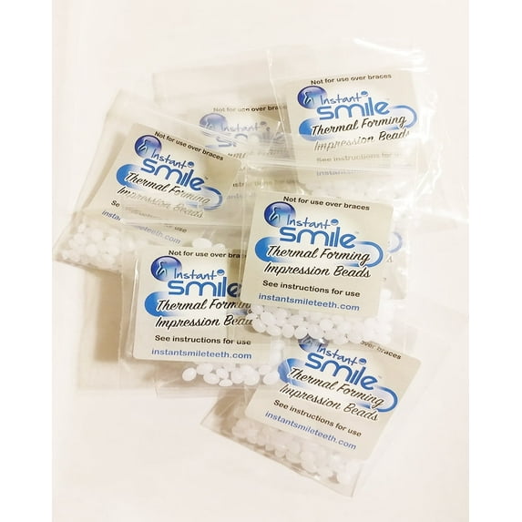 10 Bags of Instant Smile Billy Bob Thermoplastic Beads