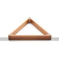 thumbnail image 1 of 10 Ball Snooker Triangle - Mahogany - for 2 inch balls, 1 of 1