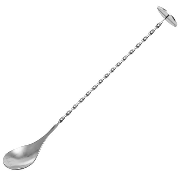 10" Bar Spoon w/ Stand Up Base, Each
