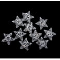 thumbnail image 1 of 10 Battery Operated Clear LED Spun Glass Star Christmas Lights, 1 of 3