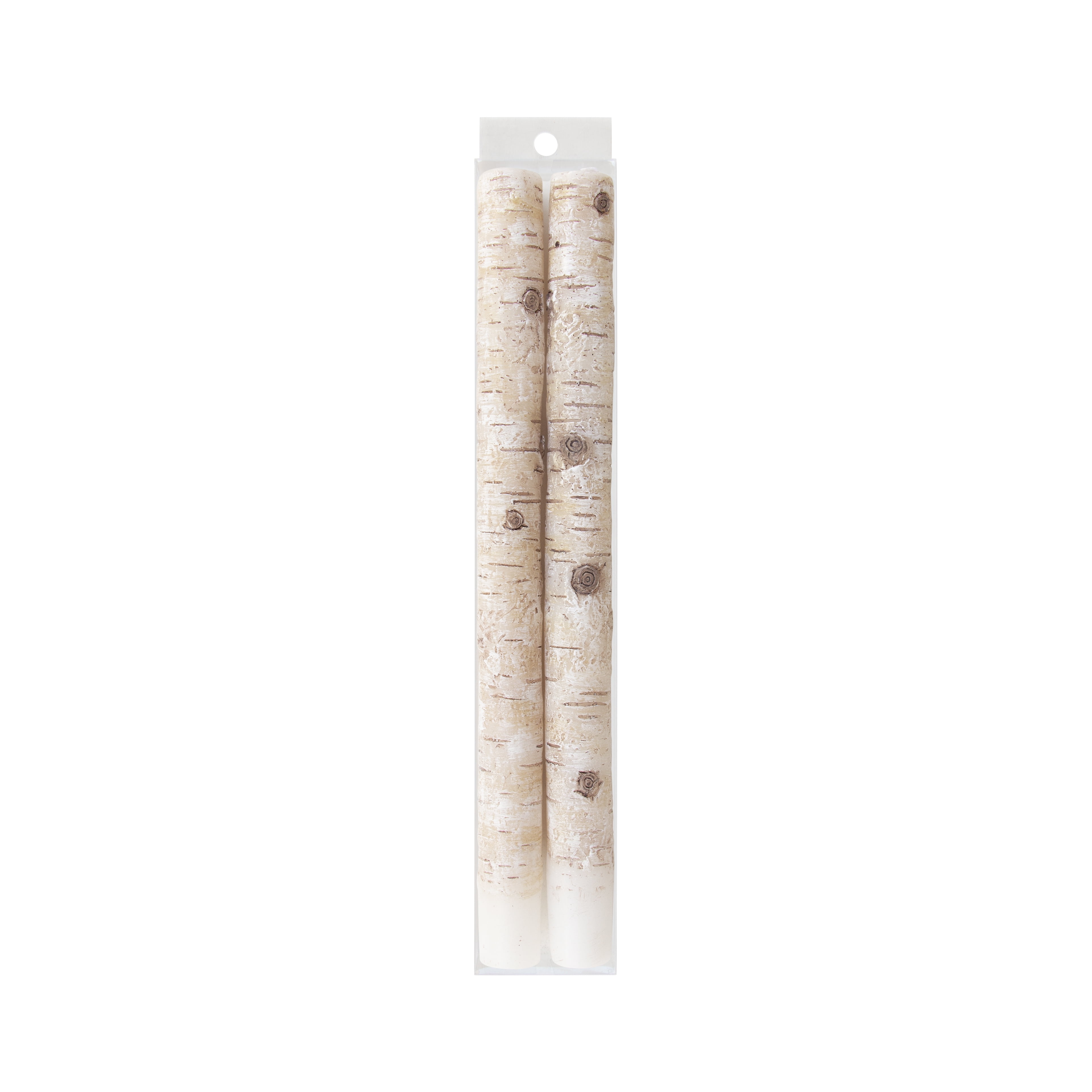 10" Birch Taper Candles - 2ct. by Ashland - Fall Home Decor