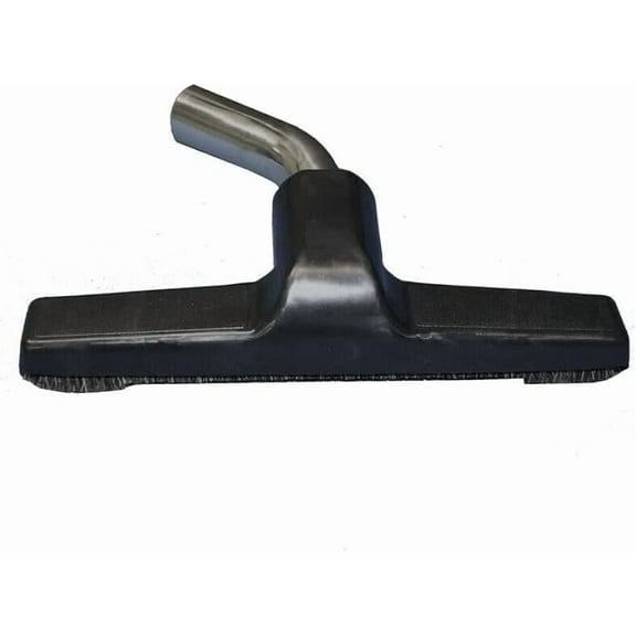 10" Black Vacuum Cleaner Floor Brush Tool Attachment 1.25" Metal Elbow Vac