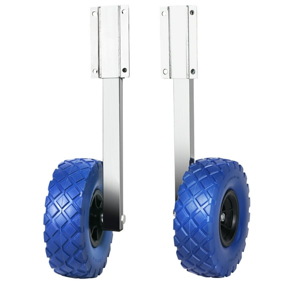10" Boat Launching Dolly Wheels Support Reaches 300 LBS for Inflatable Boats & Aluminum Boats & Inflatable Dinghy Yacht Tender Raft