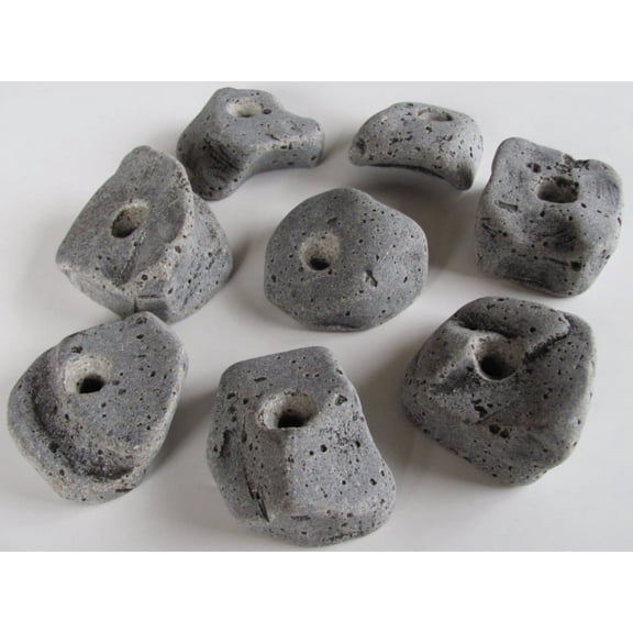 10 Bolt on Climbing Holds with Hardware