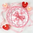 thumbnail image 1 of 10 Bow-patterned Dinner Plates Bow-themed Party Decorations Disposable Paper Plates Suitable For Baby Showers Bridal Parties Birthday Parties Etc H, 1 of 6