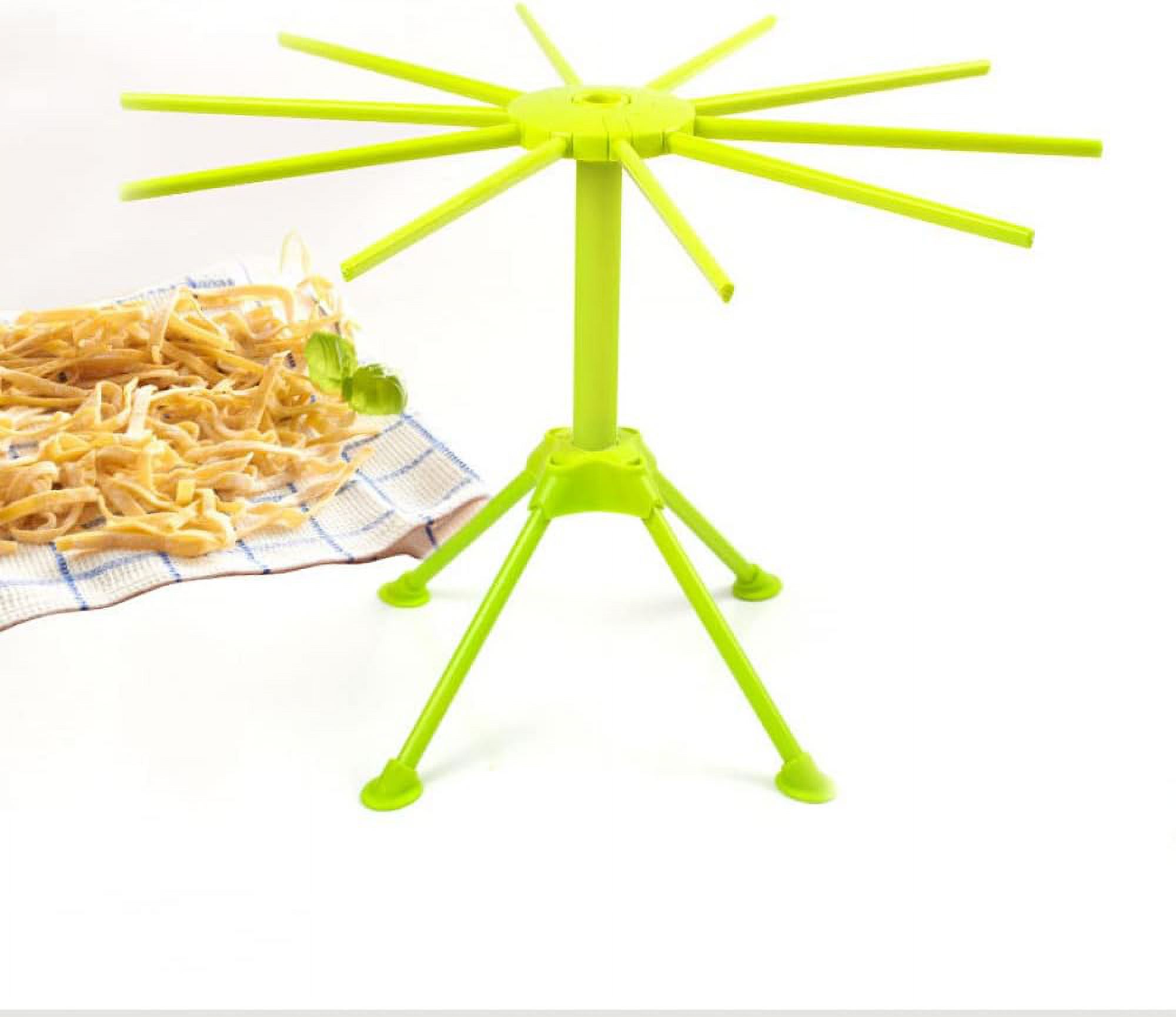 10 Branches Collapsible Noodles Drying Rack Stable Handmade Noodle