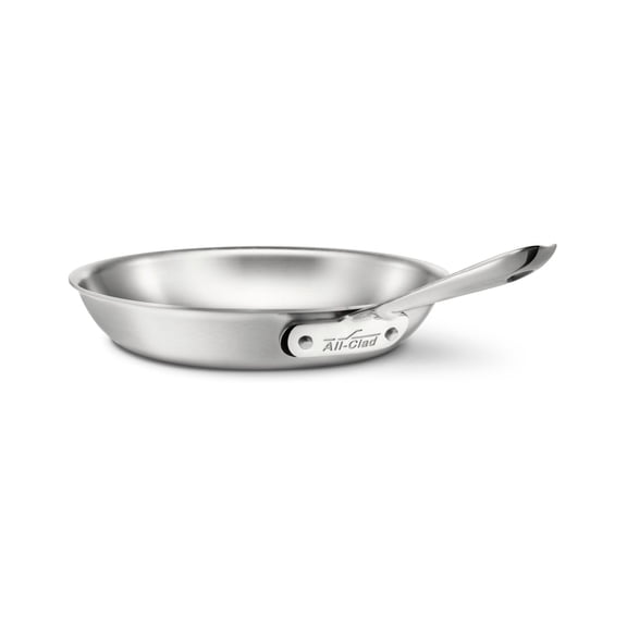 10" Brushed Stainless Steel Fry Pan