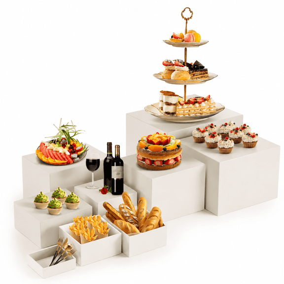 10 Buffet Risers Large Food For Table Dessert Display