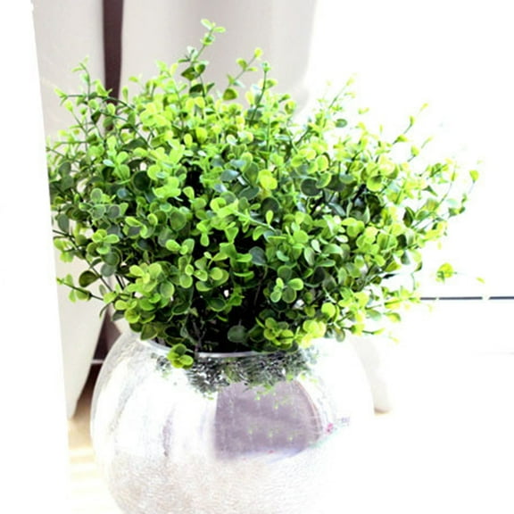 10 Bunches House Plants Fake Plants Lifelike Green Plants Faux Plants Artificial Indoor Plants