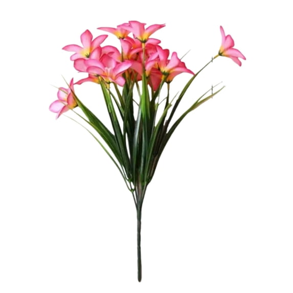 10 Bundles Artificial Flowers for Home Décor, No Fade Flowers for Decoration, Hanging Planters Indoor Outside Garden Porch, for Window Box Spring Use