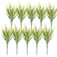 thumbnail image 1 of 10 Bundles Lavender Artificial Flowers Flocked Plastic Lavender Bundle, Fake Plants, Indoor Outdoor Home Kitchen Garden Patio Porch Office, Table Centerpieces Arrangements, Home Decor, 1 of 6