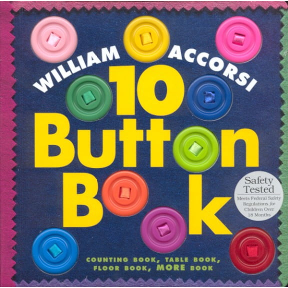 Pre-Owned 10 Button Book (Board Book)