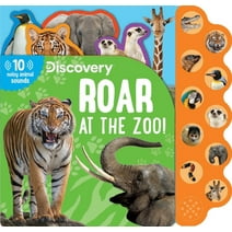 10-Button Sound Books Discovery: Roar at the Zoo!, (Board Book)