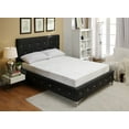 thumbnail image 1 of 10" California King Green Tea Infused Polyester Memory Foam Mattress, 1 of 2