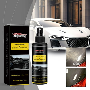 Under 10, Car Polishing Spray, Car Paint Polishing and Scratch Repair, 100ml Car Maintenance Polish, Car Paint Protection, Polishing Spray for Vehicles Super Discount | Plastic, Black