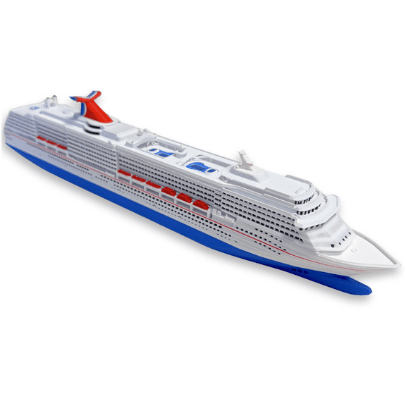 10" Carnival Spirit Cruise Ship Model - Highly Detailed Display Replica - Cruise Vacation Memorabilia & Nautical Desktop Decor