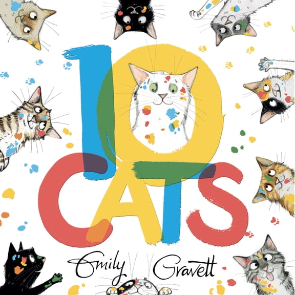 10 Cats, (Board Book)