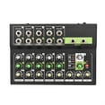 thumbnail image 1 of 10 Channel Mixing Console Digital Audio Mixer Stereo Mic/Line Mixer With Reverb For Recording DJ Network Live Broadcast ,Precision Control and Adjustment, 1 of 6
