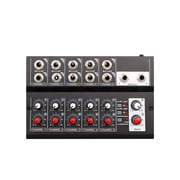 10-Channel Mixing Console Digital Mixer Stereo for Recording DJ Network Live Broadcast mixer