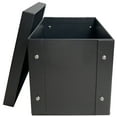 thumbnail image 1 of 10 CheckOutStore Black 7" Vinyl Record 45 RPM Storage Box II, 1 of 3