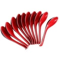 thumbnail image 1 of 10 Chinese Asian Japanese Spoon Wonton Soba Rice  Ramen Noodle Soup Spoons Set Dessert Spoon, 1 of 6