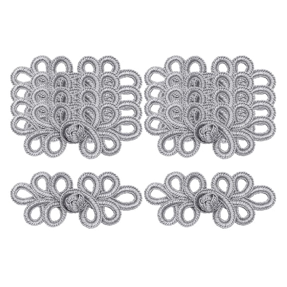 10 Chinese Knots Buttons Sewing Closure Fasteners Cloak Coat ,