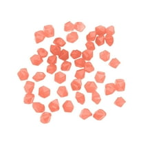 Under $10 Christmas Glow in The Dark Stones, A Luminous Rocks Aquarium Garden, 100Pcs Diamond Shaped Luminous Stone Glow in Dark for Fish Tank Aquarium Garden Landscaping