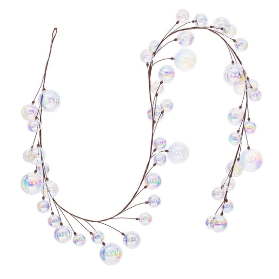 10 Clear Iridescent Branch Ball