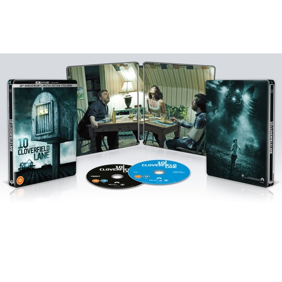 10 Cloverfield Lane Limited Edition 4K UHD Steelbook (4K Ultra HD) John Goodman Jamie Clay