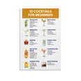 thumbnail image 1 of 10 Cocktail Mixology Recipe for Beginners Alcoholic Canvas Poster Wall Art Picture Prints Hanging Photo Gift Decor Home Posters Artworks 20x30inch(50x75cm), 1 of 6
