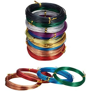 60Yard/Roll Bendable Aluminum Wire Multi-Color Flexible Metal Wire