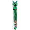 10 Colors Christmas Themed Ballpoint Pens Colorful Retractable Push