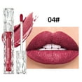 10 Colors Liquid Lipstick 1 Piece Metallic Moisturizing Pearlescent Lip
