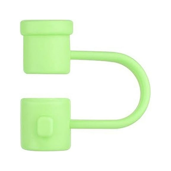 10 Colors Silicone Straw Covers - Food - Grade Silicone, Fits 6 - 8mm Straws, Prevents Dust/Splashes, Reusable/Durable, Portable, Ideal for Travel/Picnicking/Fitness/Parties