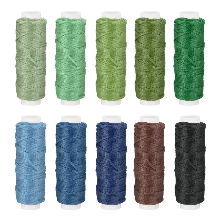 Wax coated polyester thread online