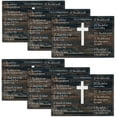 thumbnail image 1 of 10 Commandments Placemats Set of 6 Christian Religious Table Mats Washable Place mats for Home Party Indoor Kitchen Dining Table Decoration 12x18 Inch, 1 of 6