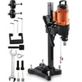 thumbnail image 1 of 10" Concrete Core Drill Rig, 2500W Wet Drill with Stand & Wheels, 750RPM, 1-1/4" Thread for Brick, Block, Stone, 1 of 5