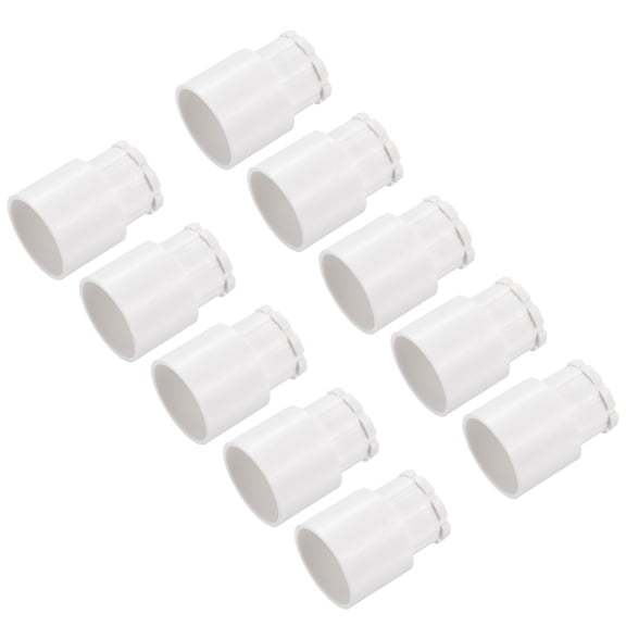 Conduit Adaptor Male Lock Nut Pipe Clamps 25 mm Seal Connect for Adapter Fitting Conduit Box DIY Project 10Pcs