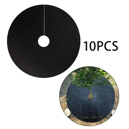 10 Count 52cm Tree Rings Barrier Non Woven Fabric Lightweight Permeable