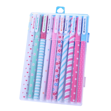 ParKoo Retractable Erasable Gel Pens Twist Write Fine Point 0 7