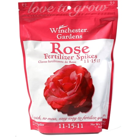 10 Count Rose Fertilizer Spikes Bag