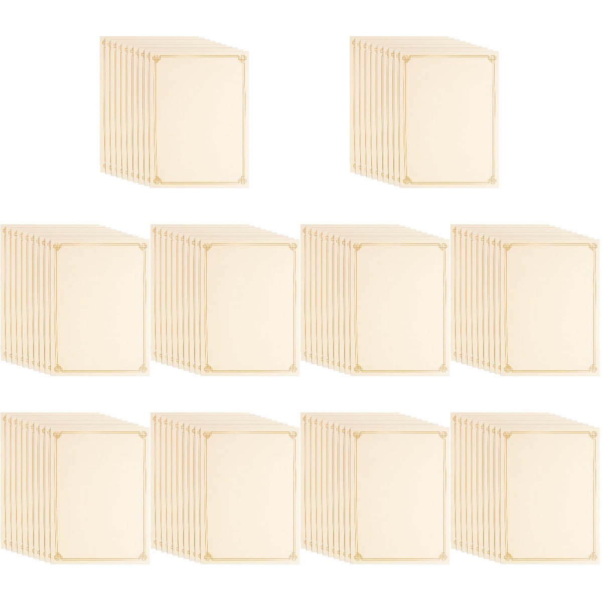 10 Count Stickers Poster Honor Certificate Paper Staff Office - Walmart.com