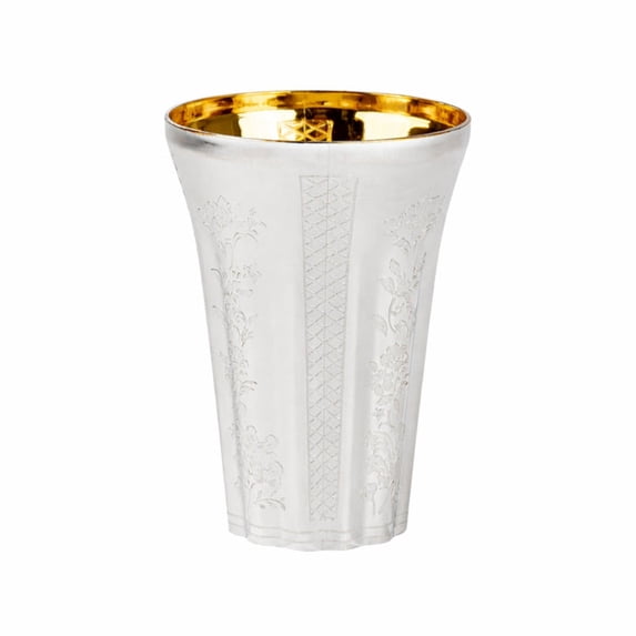 5.5 oz Set of 10 Silver Disposable Wine Kiddush Cups with Gold Interior For Shabbat, Passover Seder, Sabbath Blessing Judaica Cups: : 200 Cups