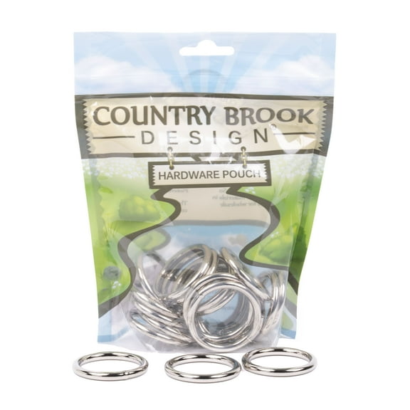 10 - Country Brook Design® 1 1/4 inch Welded Heavy O-Rings