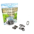 thumbnail image 1 of 10 - Country Brook Design® 1 inch Gunmetal Heavy Welded Rectangle Rings, 1 of 2