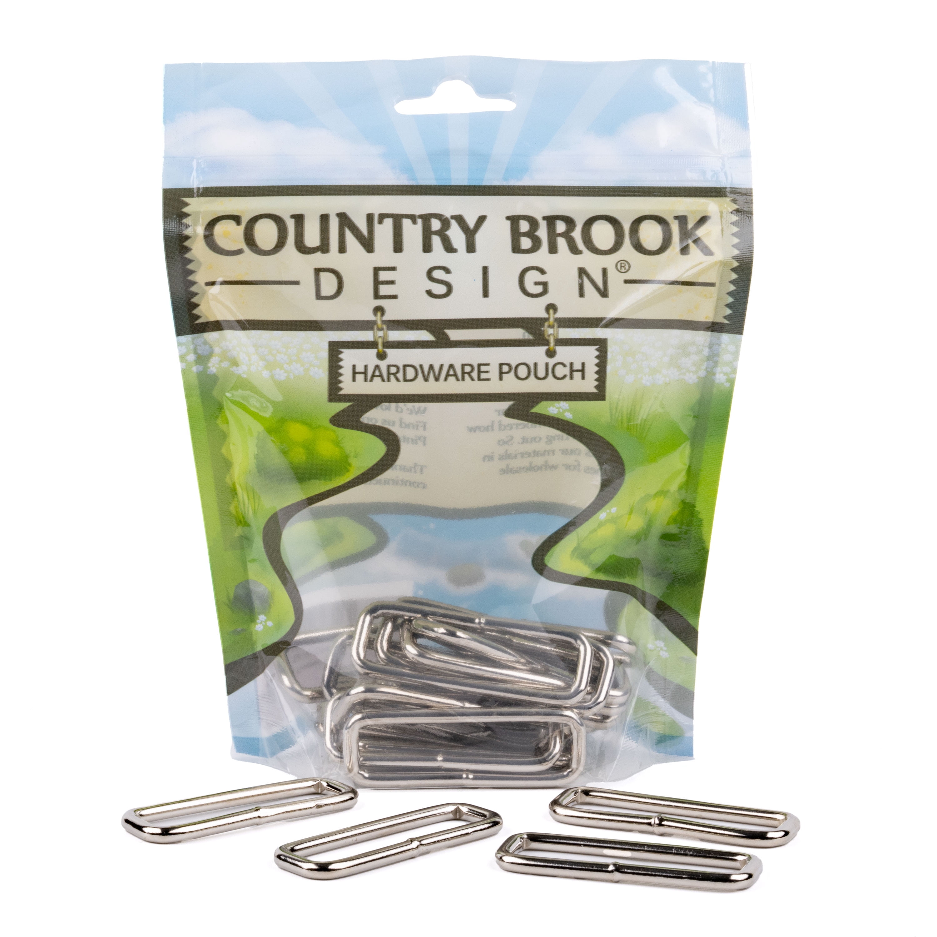 10 - Country Brook Design® 2 inch Heavy Welded Rectangle Rings ...