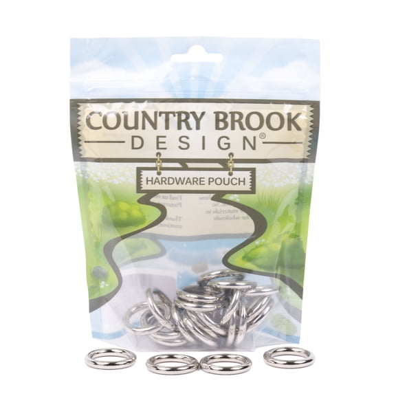10 - Country Brook Design® 3/4 inch Welded Heavy O-Rings