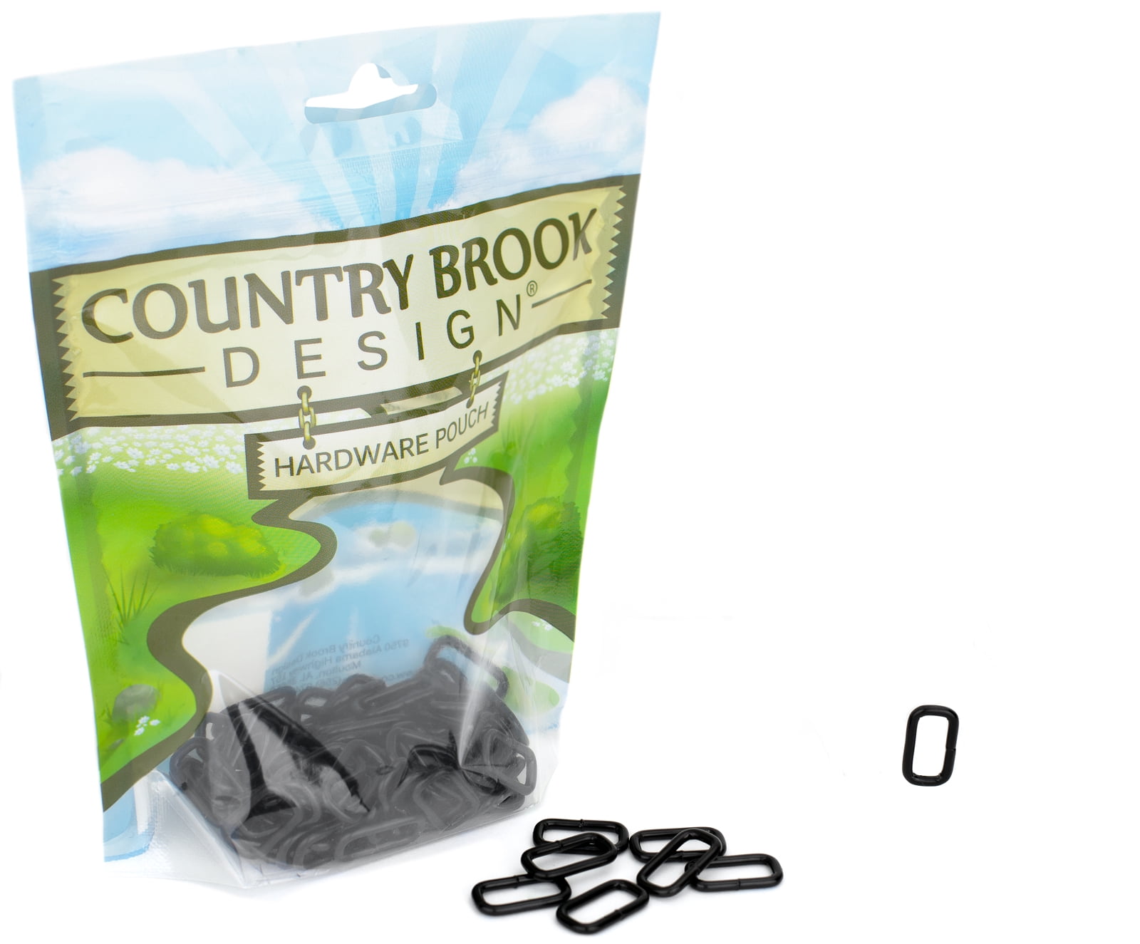 10 - Country Brook Design® 5/8 inch Black Powder Coated Heavy Welded ...