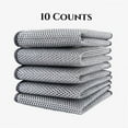 thumbnail image 1 of 10 Counts Dishwashing Rags，Multipurpose Non-Scratch Wire Dishcloths for Kitchen Cleaning，Wet and Dry Use, Reusable Wire Cleaning Cloths for Kitchen, Sinks, Pots, and Pans, 1 of 5